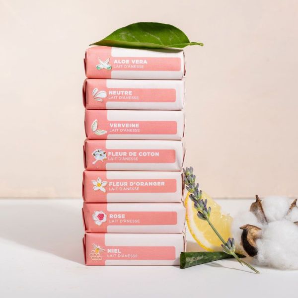MKL Green Nature Savon Surgras au l'ait d'ânesse bio - Aloe Vera (100 g)