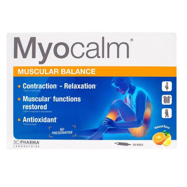 3CPHARMA Myocalm Équilibre musculaire