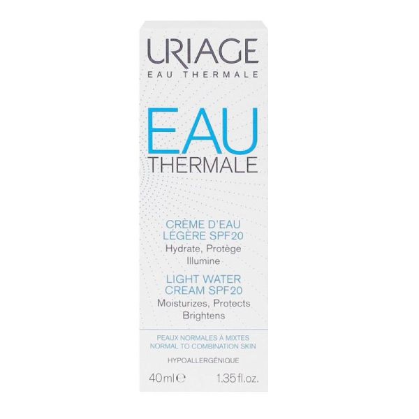 Eau Thermale Crème d'eau légère SPF20