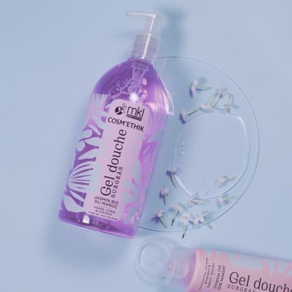 MKL Cosm'Ethik Gel-douche surgras Jasmin Bio du Maroc (200 ml)