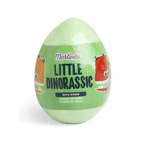 Martinelia Bombe de Bain Petit Dino avec figurine dès 3 ans (100g)