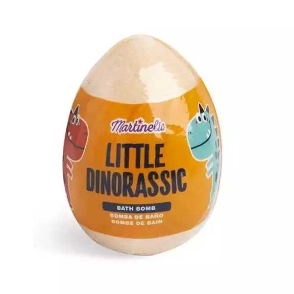 Martinelia Bombe de Bain Petit Dino avec figurine dès 3 ans (100g)