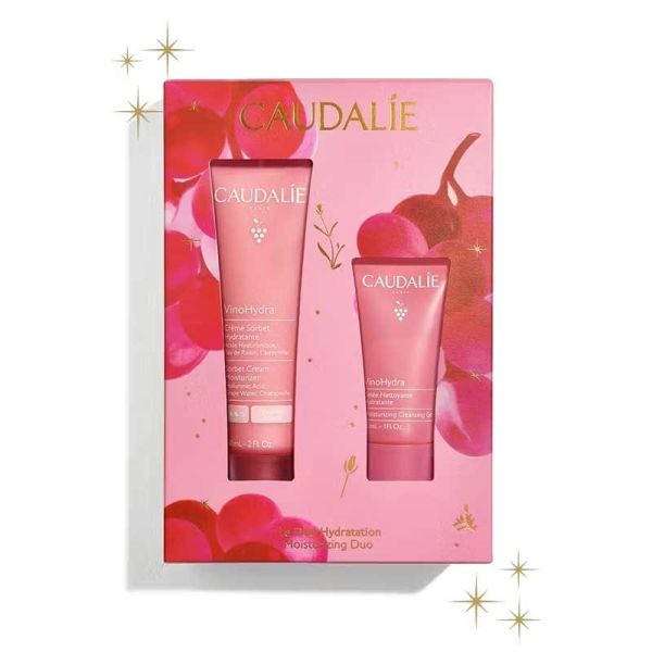 Coffret Vinohydra Duo Hydratation Noël 2025 édition limitée (Crème sorbet & Gelée nettoyante)