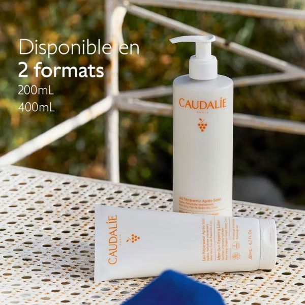 Lait Réparateur Après-Soleil à l'Aloe Vera apaise, rehydrate, prolonge le bronzage (400 ml)