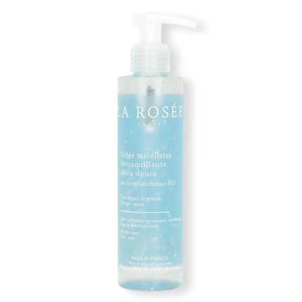 La Rosée Gelée Micellaire Demaquillante ultra-douce aux hydrolats floraux bio (195 ml)