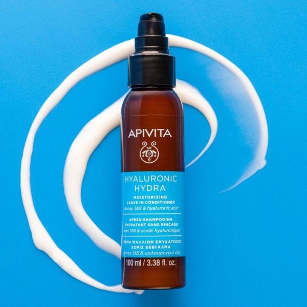 Apivita Hyaluronic Hydra Après-shampoing Hydratant Sans Rinçage (100 ml)