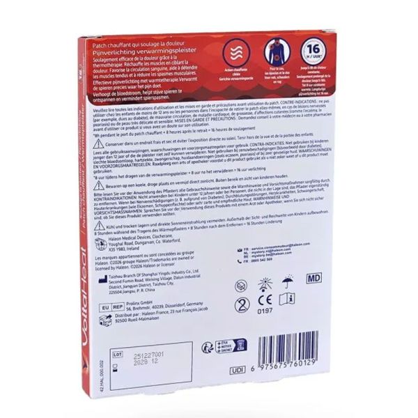 VoltaHeat Patchs Chauffants (x2)