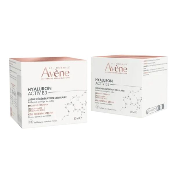 Hyaluron Activ B3 Crème Régénération Cellulaire lissant & raffermissant (pot rechargeable 50 ml)