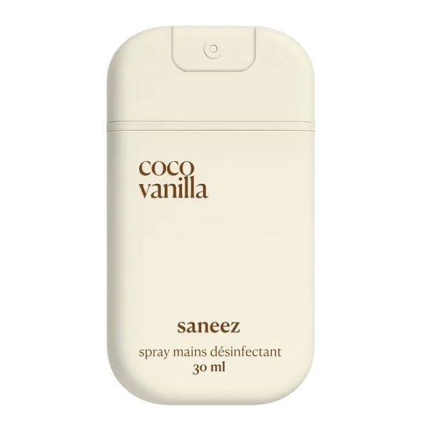 Saneez Spray mains désinfectant Coco Vanilla (30 ml)