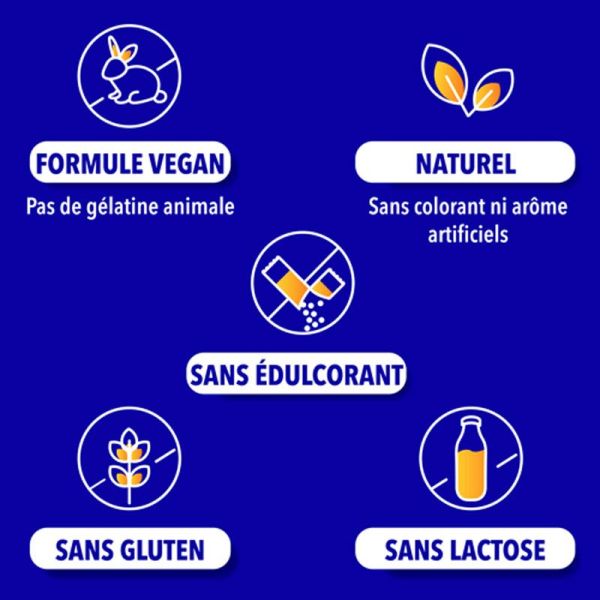 Bion 3 Défense & Équilibre intestinal probiotiques, 2 vitamines & zinc (60 gommes)