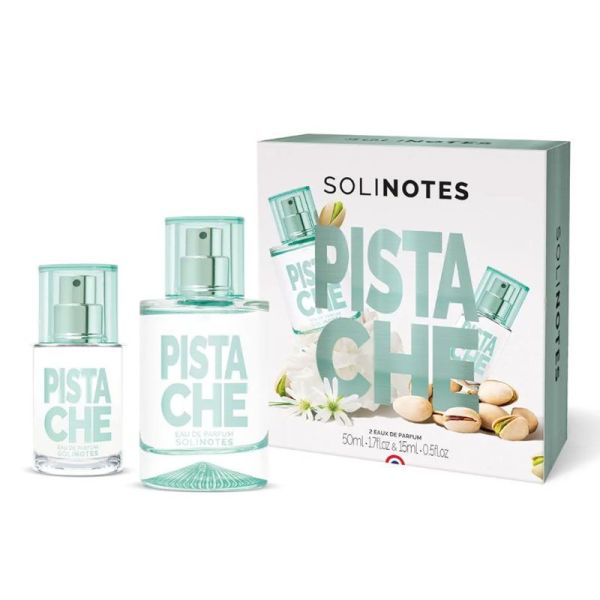 Solinotes Coffret Duo Incontournable Eau De Parfum Pistache (50 ml + 15 ml)