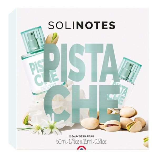Solinotes Coffret Duo Incontournable Eau De Parfum Pistache (50 ml + 15 ml)