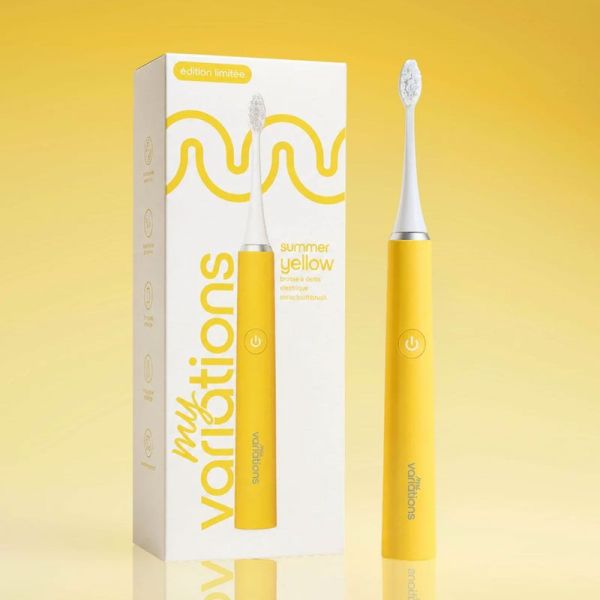 My Variations Brosse à dents électrique sonique Summer Yellow Edition Limitée (x1)