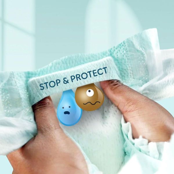 Pampers Premium Protection couches bébé T.4 (9-14 kg) Maxi Eco-Pack (x90)