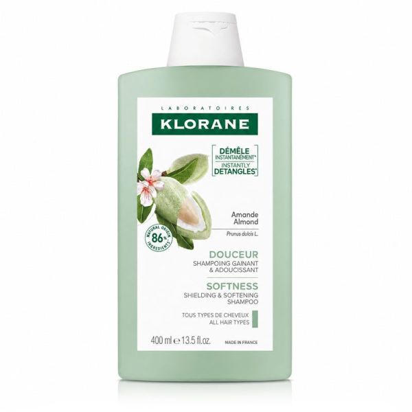 Klorane Shampoing Douceur à l'Amande médicinale (400 ml)