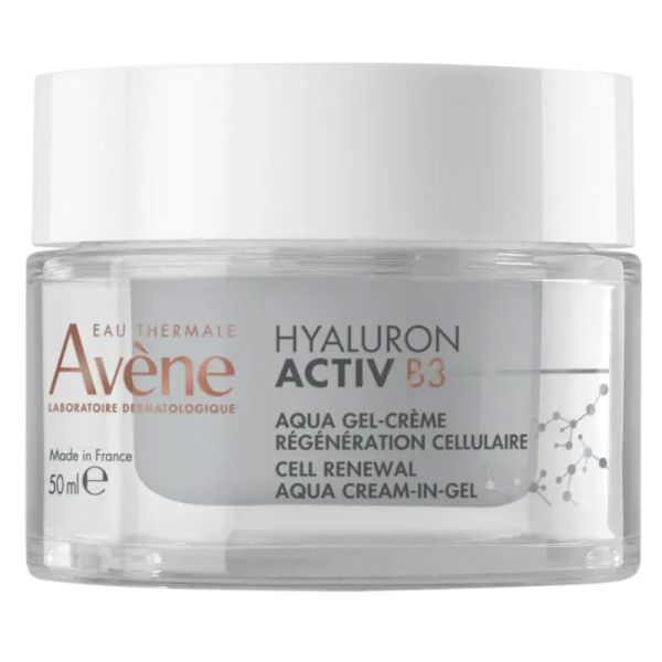 Hyaluron Activ B3 Aqua Gel-Crème Régénération Cellulaire 3-en-1 (pot 50 ml rechargeable)