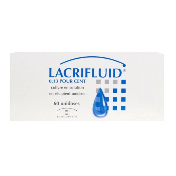 Lacrifluid 0,13% Collyre Sècheresse Oculaire - 60 unidoses