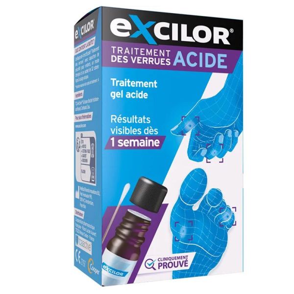 Excilor Traitements des Verrues Gel Acide (4 ml)