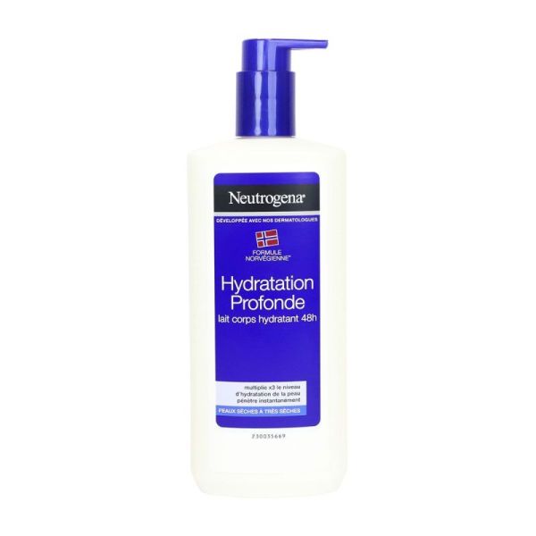 Neutrogena Hydratation Profonde Lait Corps Peaux sèches 400Ml