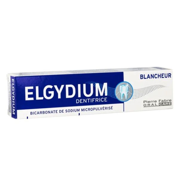 Elgydium Dentifrice Blancheur au bicarbonate de soude micropulvérisé (75 ml)