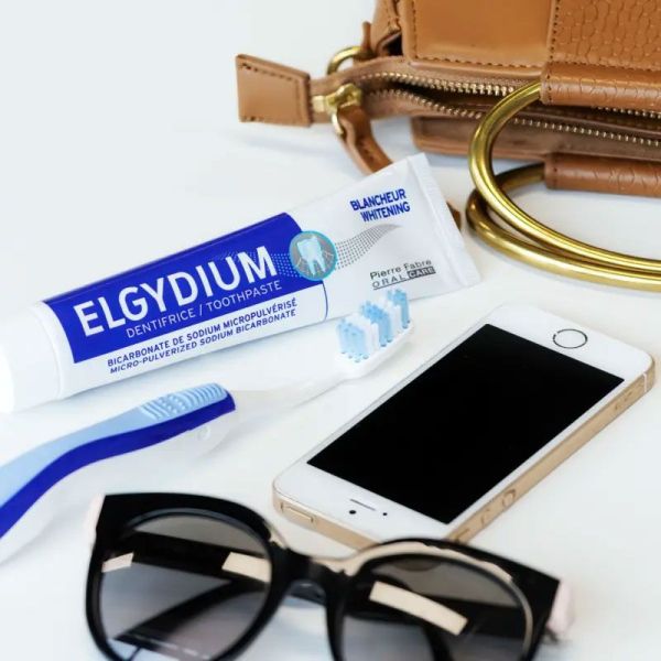 Elgydium Dentifrice Blancheur au bicarbonate de soude micropulvérisé (75 ml)