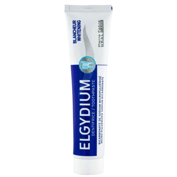 Elgydium Dentifrice Blancheur au bicarbonate de soude micropulvérisé (75 ml)