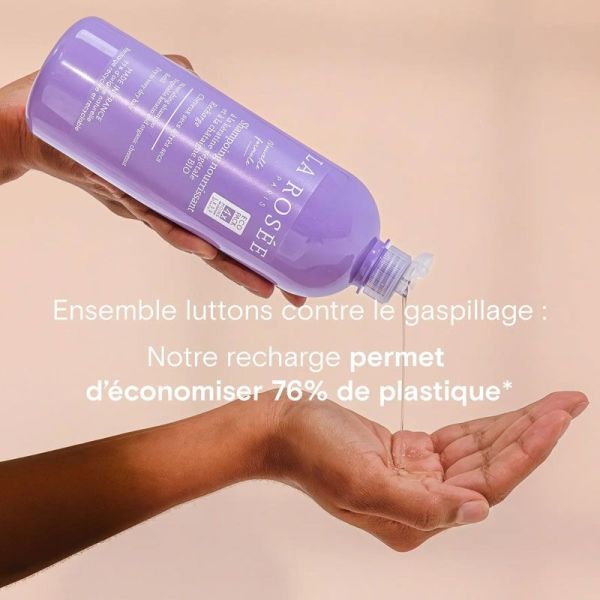 La Rosée Shampoing nourrissant à la kératine végétale et à la châtaigne bio (recharge 400ml)
