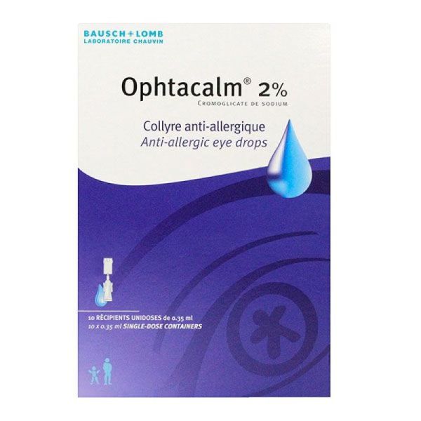 Ophtacalm 2% Col Unidose 0,35Ml 10