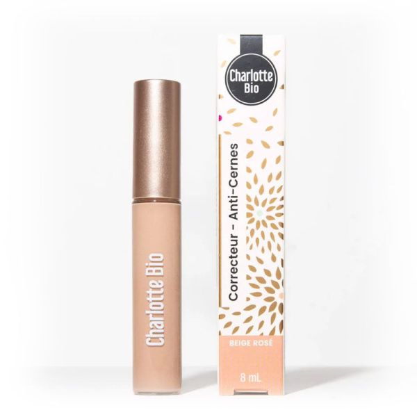 Charlotte Bio Correcteur Anti-Cernes Bio teinte Beige Rosé (8 ml)