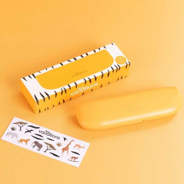 My Variations Etui de Voyage Tigre pour brosse à dents enfants