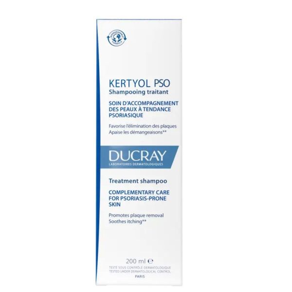 Ducray Kertyol PSO shampoing traitant peaux à tendance psoriasique (200 ml)