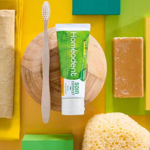 Homéodent Dentifrice soin complet dents et gencives arôme Citron (75 ml)