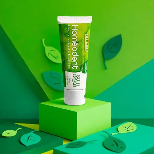 Homéodent Dentifrice soin complet dents et gencives arôme Chlorophylle (75 ml)
