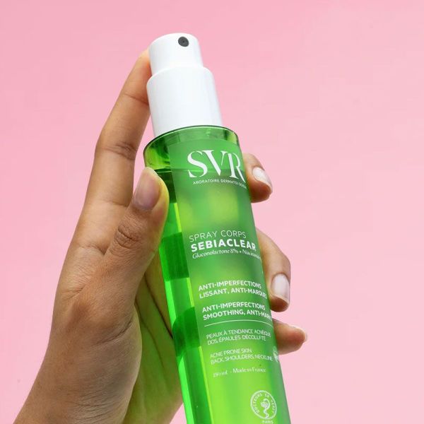 Sebiaclear Spray Corps pour peaux à tendance acnéique (150 ml)