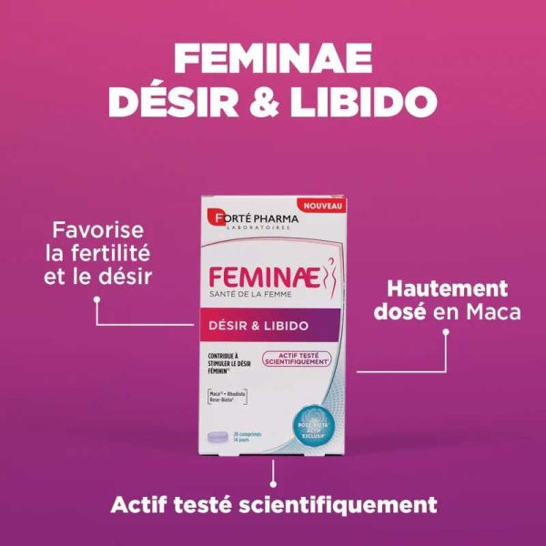 Forté Pharma Feminæ Désir & Libido (28 comprimés)