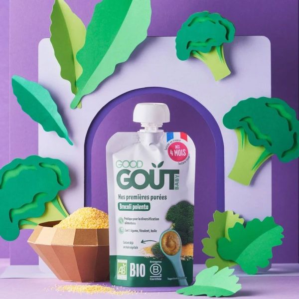 Good Goût Mes Premières Purées Brocoli polenta dès 4 mois (120 g)