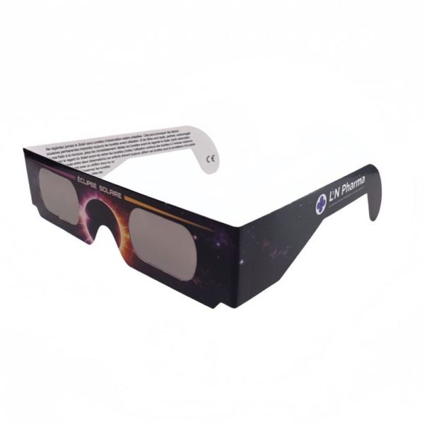 L2N Pharma Lunettes spéciales Eclipse conformes ISO 12312-2:2015  (x1)