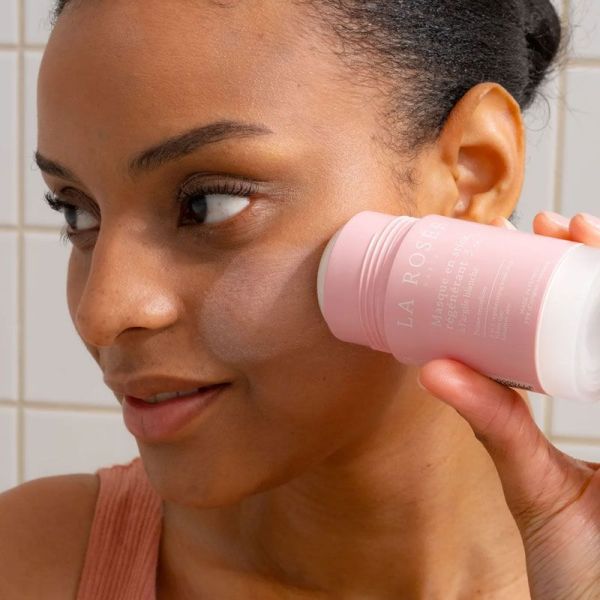 La Rosée Masque régénérant en stick 3 en 1 à l'argile blanche peaux sensibles (75 ml)