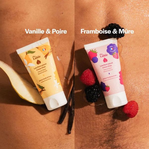 My Lubie Lubrifiant naturel aromatisé Vanille & Poire (50 ml)