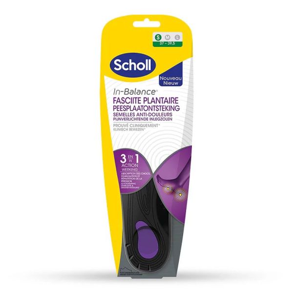 Scholl Semelle Fasciite Plantaire T1