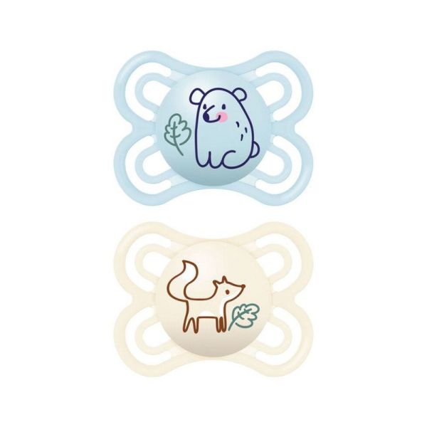 MAM Sucette Perfect Silicone 2-6 mois (lot de 2)