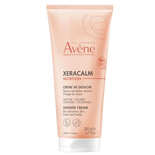 Avène Xeracalm Nutrition Crème de Douche visage & corps, nettoie, nourrit (200 ml)