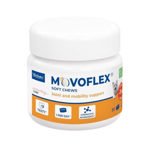 Movoflex S (chien de moins de 15 kg) (30 bouchées de 2 g)