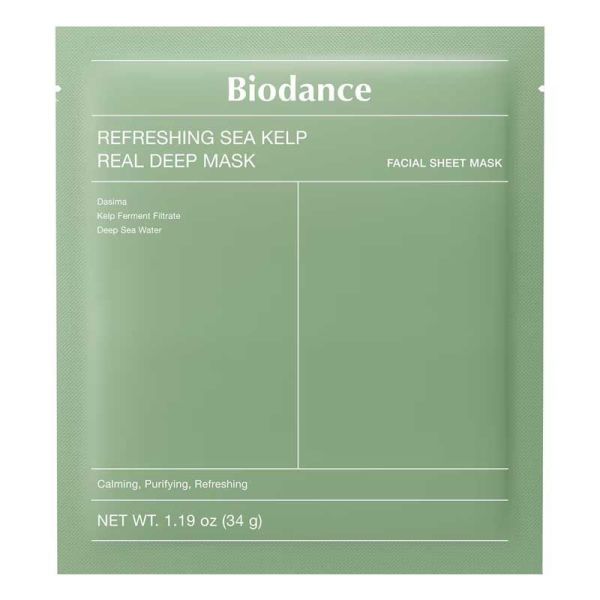 Biodance Refresh Sea Kelp real Deep Mask masque apaisant et purifiant (x1)