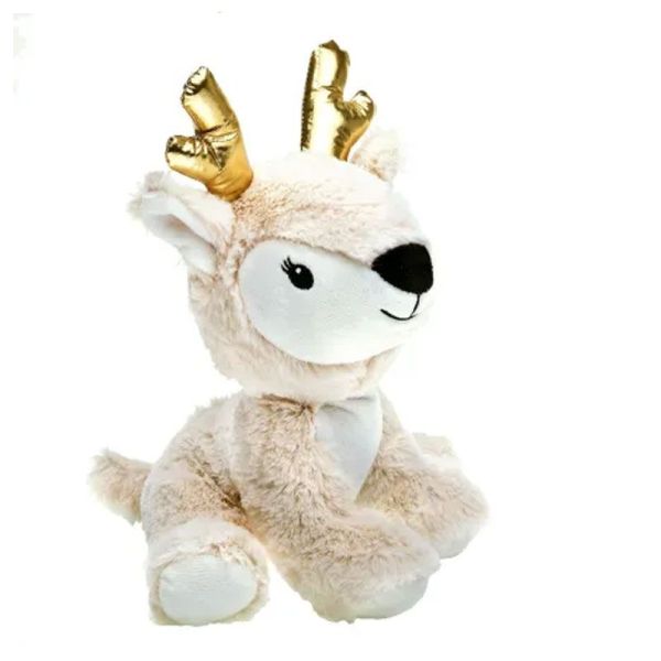 Pelucho Bouillotte sèche peluche Faon aux grains de blé et fleurs de lavande