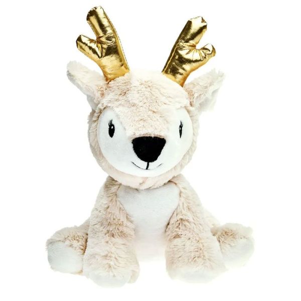 Pelucho Bouillotte sèche peluche Faon aux grains de blé et fleurs de lavande