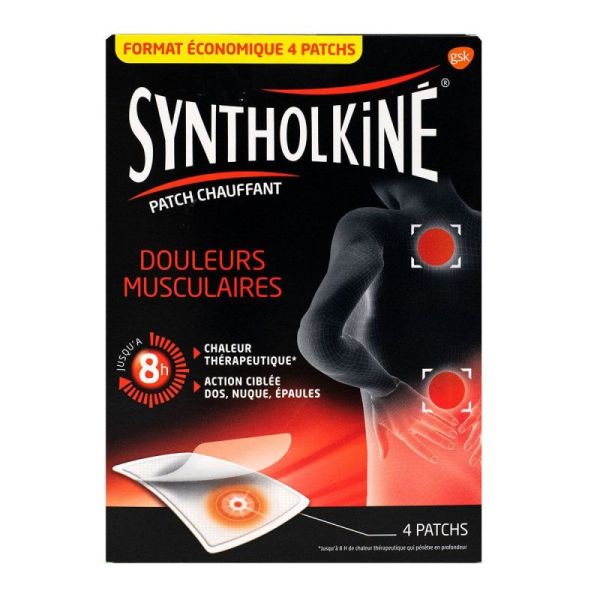 Syntholkiné Patch Chauffant Petit Modèle x4