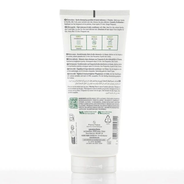 Klorane Après-Shampoing Extra-Doux à l'Avoine médicinale Bio (200 ml)
