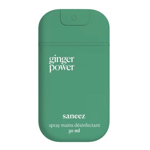 Saneez Spray mains désinfectant Ginger Power (30 ml)