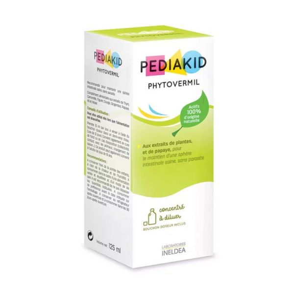 Pediakid Phytovermil maintien sphère intestinale saine bébé (125 ml)